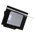 Okap AKPO WK-4 NERO LINE 2.0 90 CZARNY T450 Liniowy LED/Siłownik - 2348419