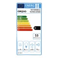 Okap AKPO WK-4 NERO LINE 2.0 90 BIAŁY T450 Liniowy LED/Siłownik - 2348437