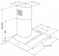Okap kominowy AKPO WK-10 LARGO 60 INOX - 1185552