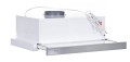 Okap podszafkowy teleskopowy AKPO WK-7 LIGHT ECO 50 INOX (265,5 m3/h; 500mm; kolor inox) - 947018