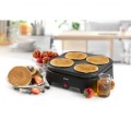 Domo DO8718P urządzenie do smażenia naleśników 4 naleś. 600 W Czarny - 2337277