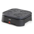 Domo DO8718P urządzenie do smażenia naleśników 4 naleś. 600 W Czarny - 2337280