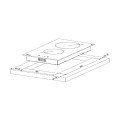 Płyta ceramiczna AKPO PKA 30830/2 czarna - 815118