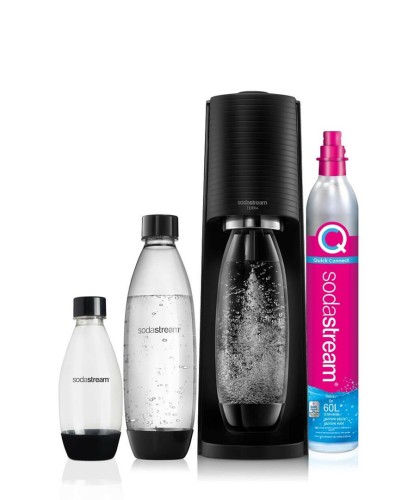 SodaStream Terra Nero Value Pack Metal, Plastik, Poli(tereftalan etylenu) (PET) Czarny - 2329506