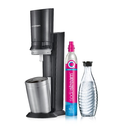 SodaStream Crystal 3.0 Metal, Stal nierdzewna Czarny - 2337546