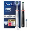 Oral-B Pro 3 Dorosły Obrotowa szczoteczka do zębów Czarny, Biały - 2348506