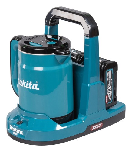 Makita KT001GZ czajnik elektryczny 0,8 l Czarny, Niebieski - 2243744