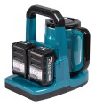 Makita KT001GZ czajnik elektryczny 0,8 l Czarny, Niebieski - 2347936