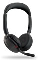 Jabra Evolve2 65 Flex Zestaw słuchawkowy Przewodowy i Bezprzewodowy Opaska na głowę Biuro/centrum telefoniczne Bluetooth Czarny - 2348775