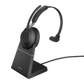 Jabra 26599-899-989 słuchawki/zestaw słuchawkowy Bezprzewodowy Opaska na głowę Biuro/centrum telefoniczne USB Typu-A Bluetooth Czarny - 2348797