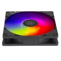 Silverstone Penetrator Obudowa komputera Chłodnica powietrza 12 cm Czarny 1 szt. - 2334626