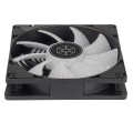 Silverstone Penetrator Obudowa komputera Chłodnica powietrza 12 cm Czarny 1 szt. - 2334625