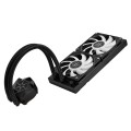 Silverstone VIDA 240 SLIM Obudowa komputera Zestaw do chłodzenia płynami 12 cm Czarny - 2349542