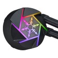 Silverstone VIDA 240 SLIM Obudowa komputera Zestaw do chłodzenia płynami 12 cm Czarny - 2349553