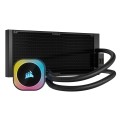 Corsair H115I Procesor Zestaw do chłodzenia płynami 14 cm Czarny - 2349566