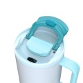 Kubek termiczny z teleskopową słomką Kambukka Rio Tumbler 950ml Frosty Coconut - 2348527
