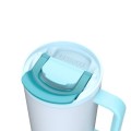 Kubek termiczny z teleskopową słomką Kambukka Rio Tumbler 950ml Frosty Coconut - 2348536