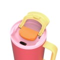Kubek termiczny z teleskopową słomką Kambukka Rio Tumbler 950ml Pink Papaya - 2348550