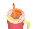 Kubek termiczny z teleskopową słomką Kambukka Rio Tumbler 950ml Pink Papaya - 2348549