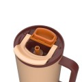 Kubek termiczny z teleskopową słomką Kambukka Rio Tumbler 950ml Almond Dream - 2348574