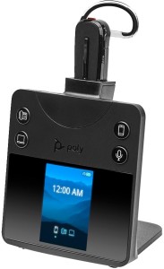 Poly Savi 8445 Office DECT 1880-1900 MHz Convertible Headset EMEA - INTL English Loc  Euro plug