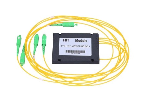 Extralink Splitter 1:4 FBT SC/APC 70:10:10:10, 2,0mm, 1m - 2338097