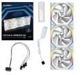 Lian Li UNI FAN SL Wireless 120 Obudowa komputera Wentylator 12 cm Biały 3 szt. - 2349372