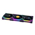 Lian Li UNI FAN SL Wireless LCD 120 Reverse Blade Obudowa komputera Wentylator 12 cm Czarny 3 szt. - 2349411