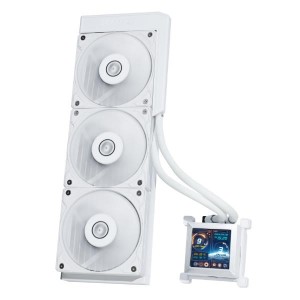 Lian Li HSLCD36SW system chłodzenia komputerów Obudowa komputera Chłodnica cieczy all-in-one 12 cm Biały