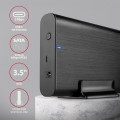 Axagon EE35-A6C obudowa do dysków twardych Obudowa HDD Czarny 3.5" - 2349742