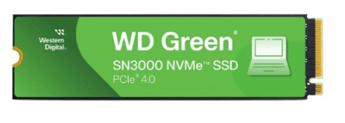 Dysk SSD WD Green SN3000 500GB M.2 NVMe WDS500G4G0E - 2349749