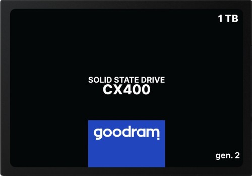 DYSK SSD GOODRAM CX400 Gen2 1TB SATA III 2,5 RETAIL (WYPRZEDAŻ) - 2349835