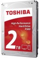 Dysk HDD Toshiba P300 HDWD220UZSVA (2 TB ; 3.5"; 128 MB; 5400 obr/min) - 1017159