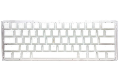 Ducky One 3 Aura White Mini klawiatura Gaming USB QWERTY Amerykański międzynarodowy Biały - 1923171