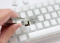 Ducky One 3 Aura White Mini klawiatura Gaming USB QWERTY Amerykański międzynarodowy Biały - 2350567