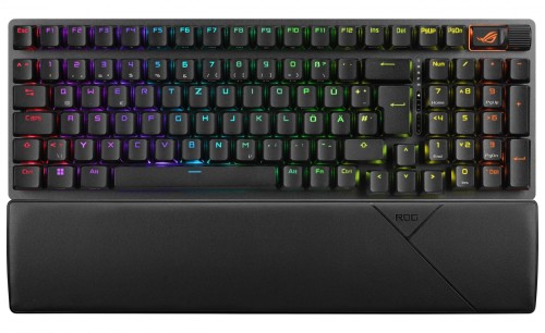 ASUS ROG Strix Scope II 96 Wireless klawiatura Gaming USB + RF Wireless + Bluetooth QWERTZ Niemiecki Czarny - 2339057