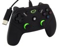 Gamepad Esperanza Vanquisher EGG110K (PC, PS3; kolor czarny, kolor zielony) (WYPRZEDAŻ) - 2350606