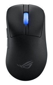 ASUS ROG Keris II Ace Wireless AimPoint Black myszka Gaming Po prawej stronie RF Wireless + Bluetooth + USB Type-A Optyczny 42000 DPI