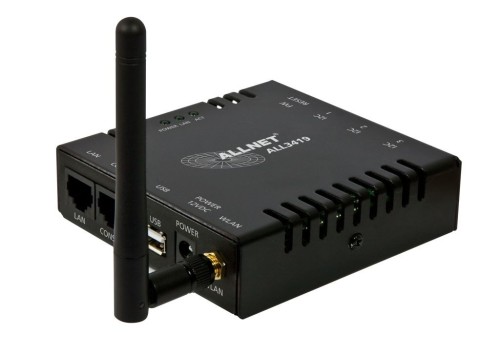 ALLNET ALL3419 Przewodowy i Bezprzewodowy Czarny - 2339392