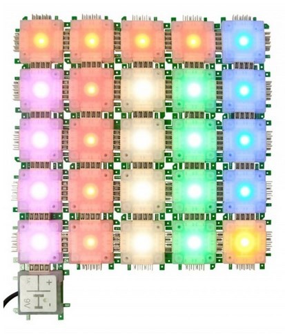 ALLNET 124344 lampa LED Niebieski, Zielony, Pomarańczowy, Czerwony, Ciepłe białe, Żółty - 2339484