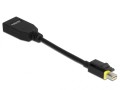 DeLOCK 65978 adapter kablowy 0,15 m Mini DisplayPort DisplayPort Czarny - 2351207