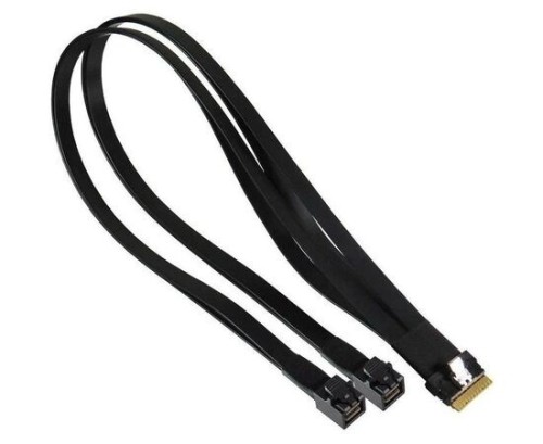 Supermicro CBL-SAST-1276F-100 kabel SAS 0,76 m Czarny - 2130127