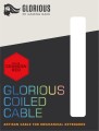Glorious PC Gaming Race Coiled Czerwony 1,37 m - 2351290