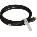 Motorola Silicone Cable C-C 5A 2m, Black - 2351311