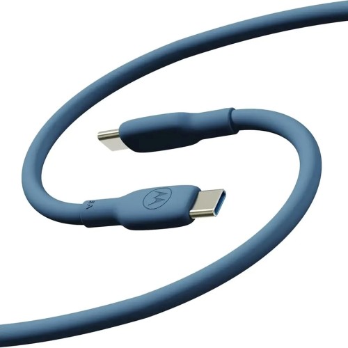 Motorola Silicone Cable C-C 5A 2m, Blue - 2351312
