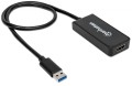 Manhattan 152259 zewnętrzna karta graficzna usb Czarny - 2351316