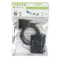 Techly IDATA HDMI-VGA3 adapter kablowy Czarny - 2351328