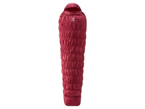 Deuter EXOSPHERE Dorosły Śpiwór spacerowy Ripstop Czerwony - 2284909