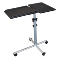 Techly ICA-TB TPM-2 stojak na laptop Podstawka na notebooka Czarny, Srebrny - 2351365
