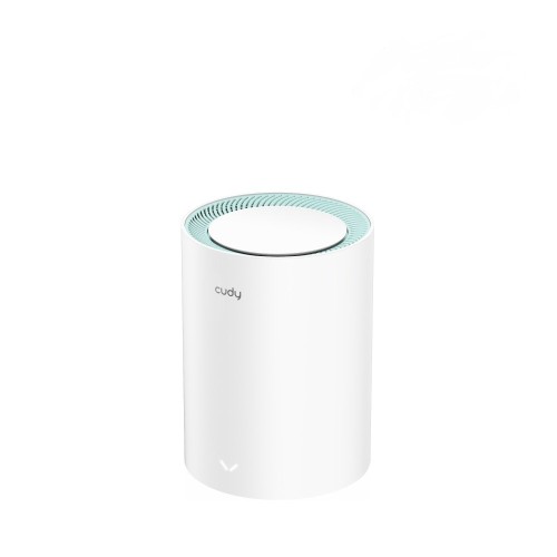 Cudy M1300 1-PACK siatkowy system wi-fi Dual-band (2.4 GHz/5 GHz) Wi-Fi 5 (802.11ac) Biały Wewnętrzne - 2132871